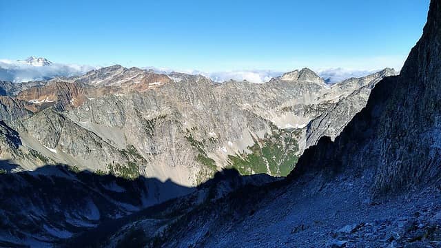 upper choss slopes with awesome views at least