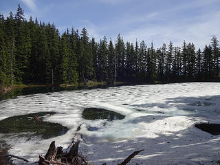 Another small lake near Meadow Pass.