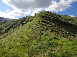 Pleasant hiking though steep in places.