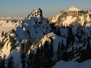 ChokTwin Point, Chokwich, and the tip of Sloan