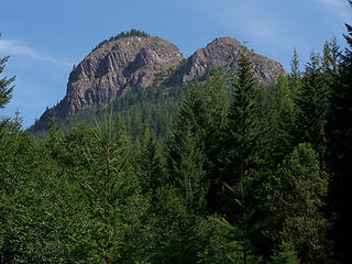 Tongue Mtn. from the road.