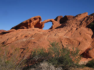 Campground arch