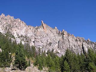 The "Camel" above Alpine Lake trail