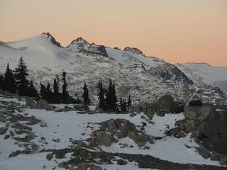 Mt Daniel in the morning