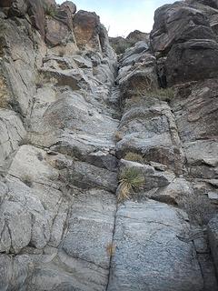 large dryfall with chimney