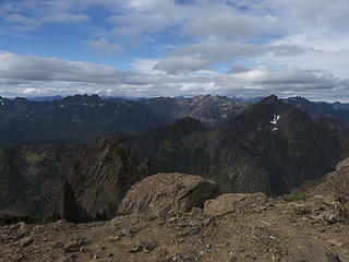 View from saddle