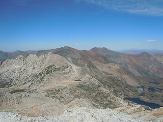 Looking north from North Pk. (20 Lakes Basin on the right)