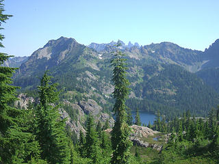 Alta Mtn. and Rachel Lk.