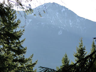 View from vista spot just past the 1 mile mark on Mt. Si trail.