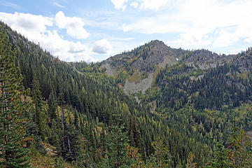 Carne Mtn. from the Carne Mtn. high route.