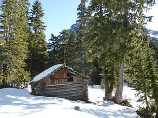 Cabin at Emerald Lake