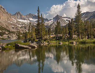 Blue Lake Reflections