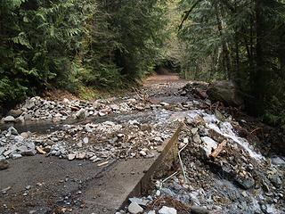 Garland Road Debris