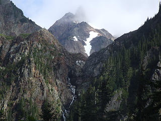 waterfall off of Anderson, from west side of Anderson Pass