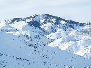 Pitcher Mtn. a great snowshoe trip.