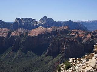 Deep in the Zion Wilderness, UT.  Zion National Park