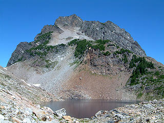 Del Campo & Foggy Lake as seen from the S.