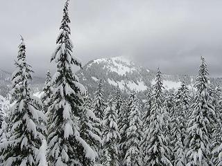 Peek-a-boo of Pratt Mountain