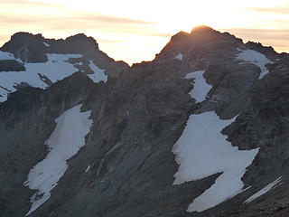 Sunset from Glacier Gap
