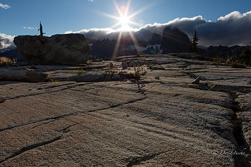 Glacial grooves