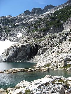 First views of the upper tarn