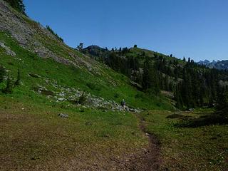 Rampart Ridge ahead