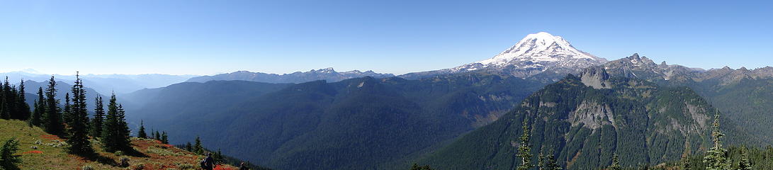 Pano from Shriner Peak lookout.