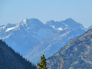 Looking WNW from Copper Pass.