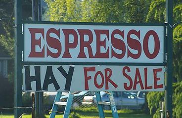 Espresso Hay For Sale