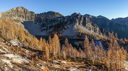 fern lake from our second trip up anthem