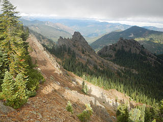 French Tongue and Cheek seen from Kachess summit