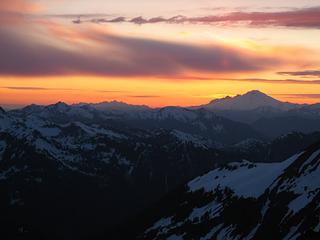 Sunset from Sentinel camp