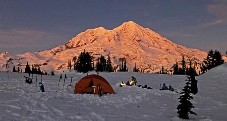 campsite on Mount Ararat