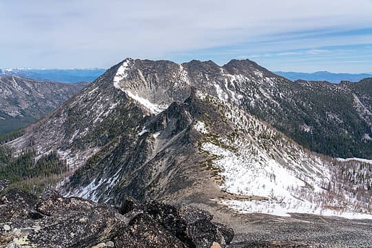 Crater to Raven Ridge from 8356