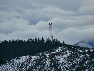 Microwave tower on Keechelus Ridge