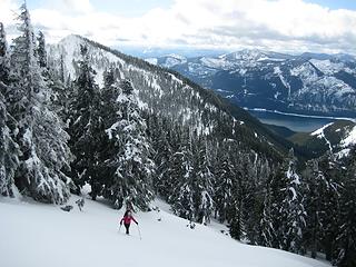 5 Top of West Couloir