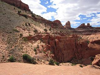 The sketch traverse "hell" dune