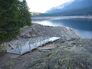 Cougar's dangling dock