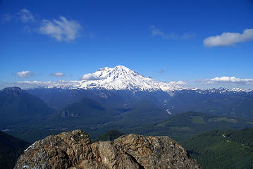 Mt Rainier from High Rock Lookout