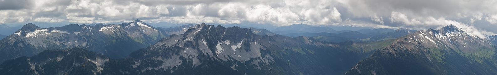 pano - mt david at far left