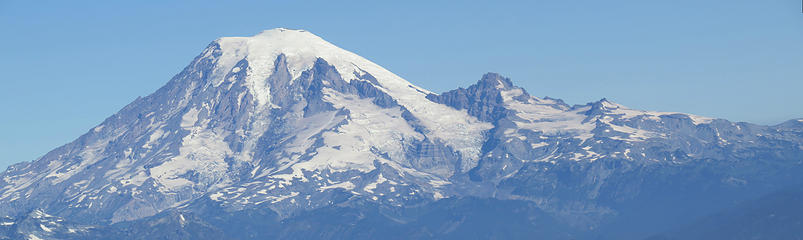 Nice views of Rainier.