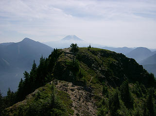 Mt. Adams & the lower summit of Tongue