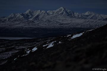 Eastern Alaska Range at night (6)
