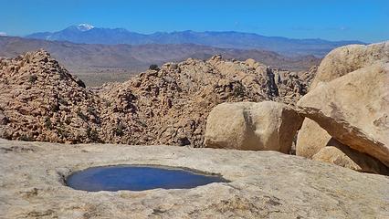 Astro Dome summit birdbath