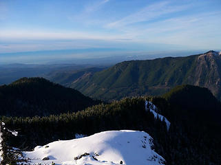 Looking toward Puget Sound.