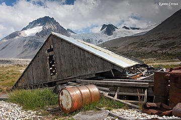 Abandoned mining camp