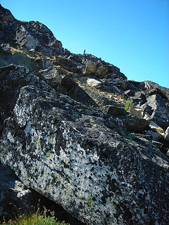 Alone on Cooney Peak