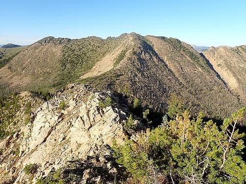 Corral Peak from Two Point