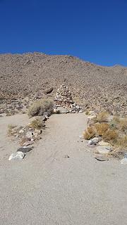 Cairned grave on Mengel Pass