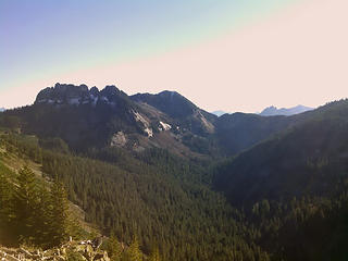Forterra image looking up Hancock Creek to Bessemer Mountain.
